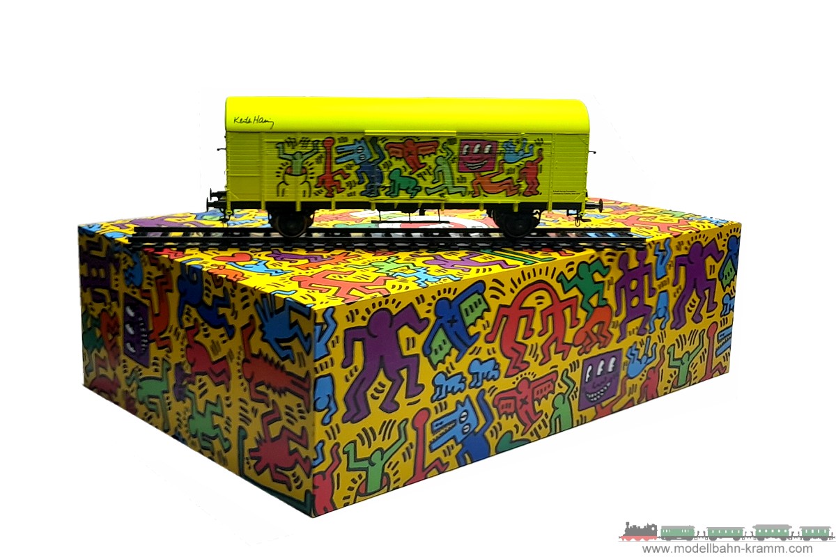 1A.Gebrauchtware 540.0058933.001, EAN 2000075568168: Märklin 1 Spur Message Wagon Keith Haring 2