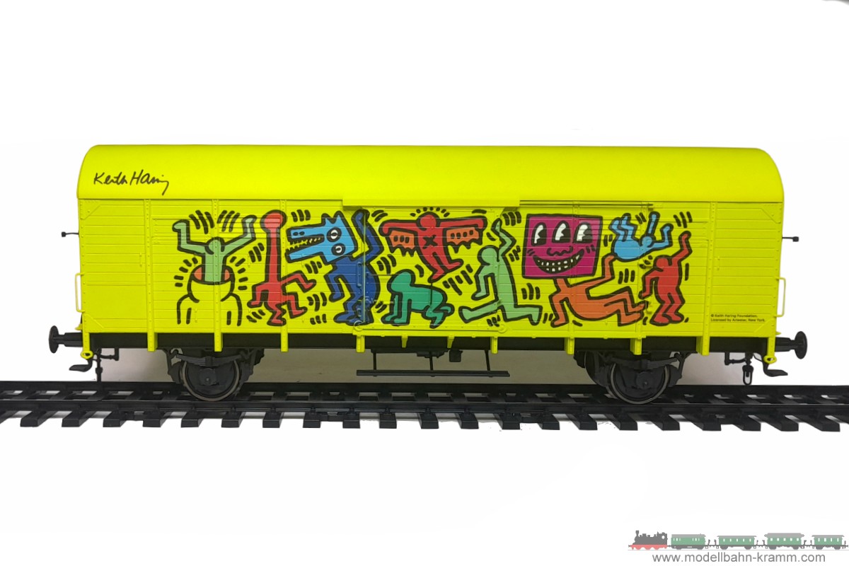 1A.second hand goods 540.0058933.001, EAN 2000075568168: Märklin 1 Spur Message Wagon Keith Haring 2