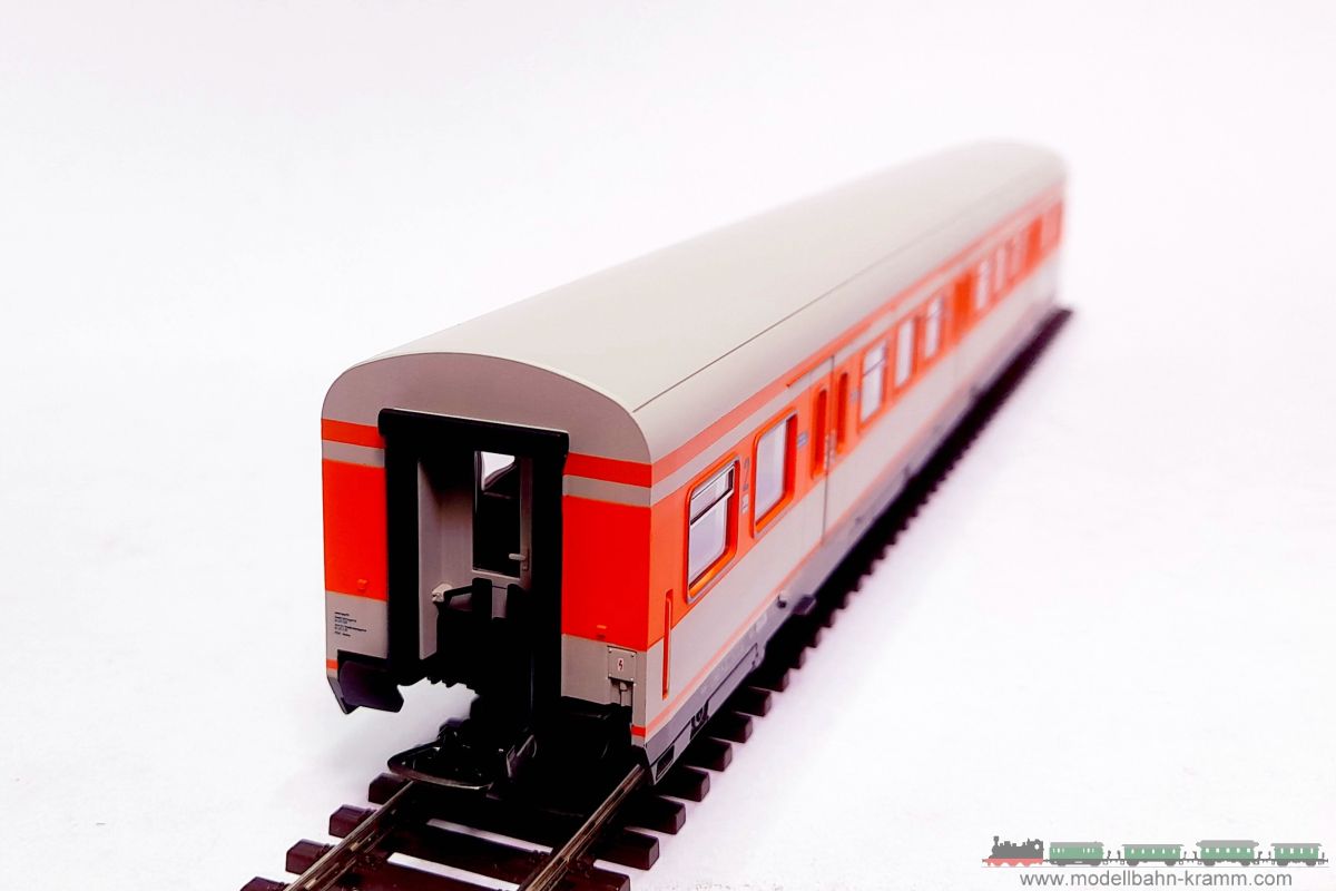 1A.Gebrauchtware 650.0058500.002, EAN 2000075530929: Piko H0 DC 58500 S-Bahn x-Wagen 2. Klasse orange DB