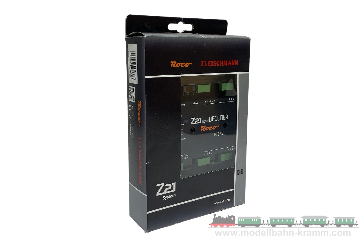 1A.Gebrauchtware 711.0010837.001, EAN 2000075539977: Roco H0 DC digital 10837 Z21 signal Decoder