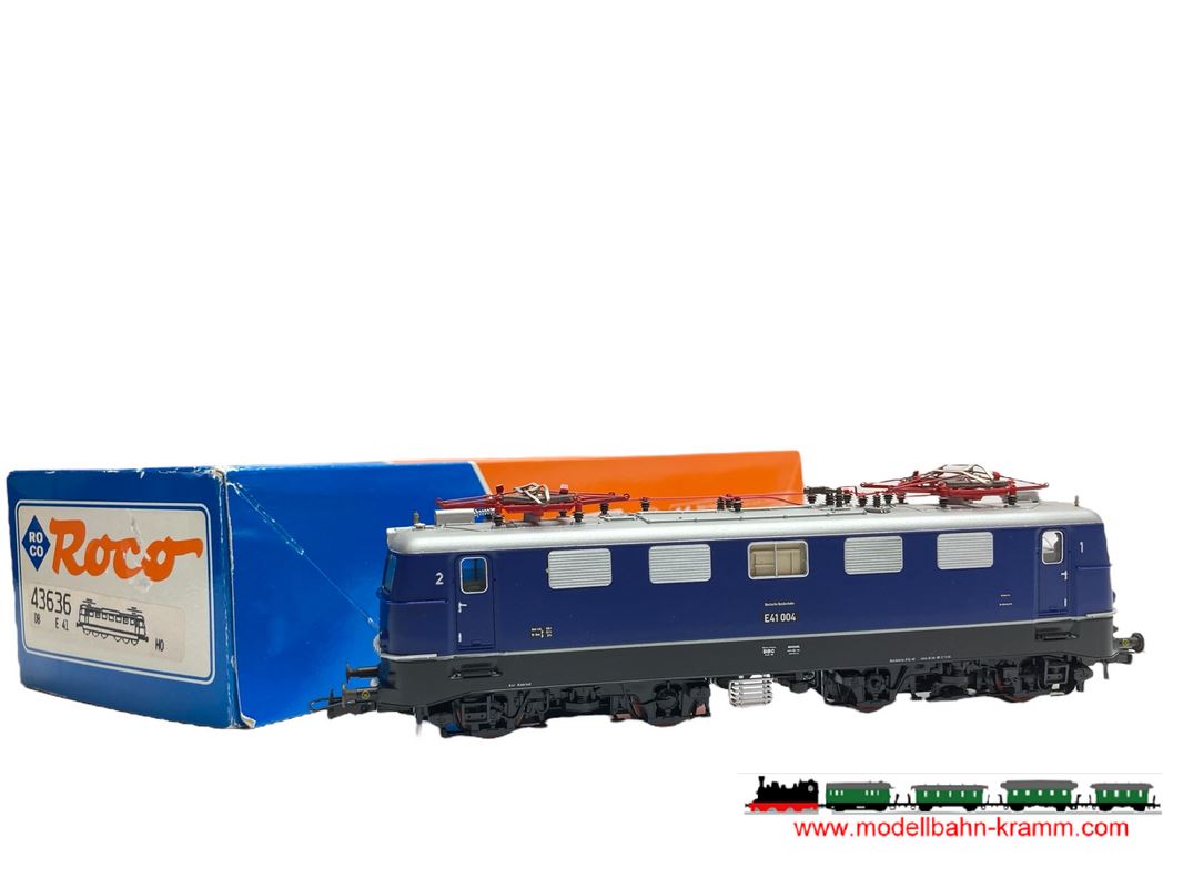 Roco track 43636 電 BR E 41 004 DB Ep.III Roco track 43636 電 BR E 41 004 DB Ep.III Roco track 43636 電 BR E