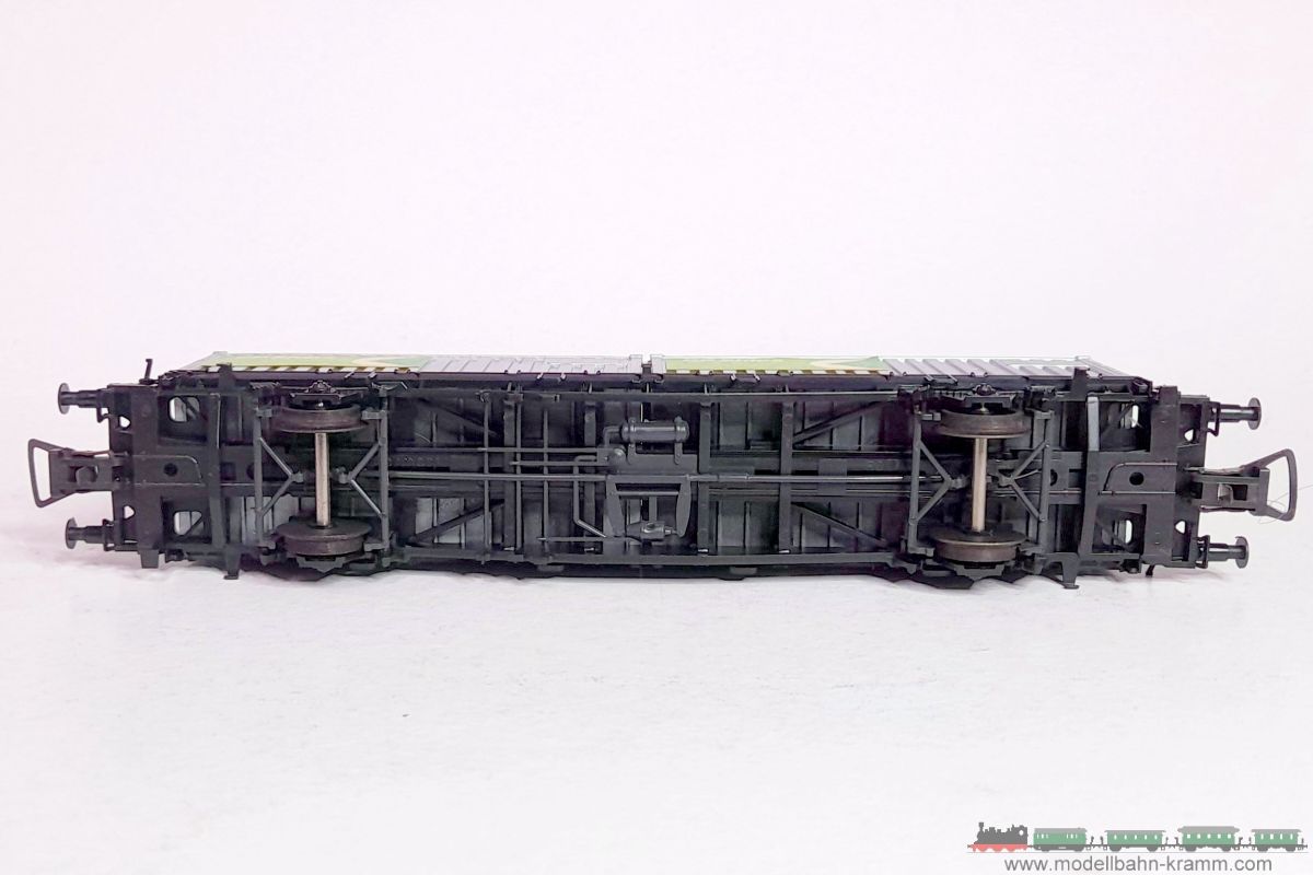 1A.second hand goods 743.0002310.001, EAN 2000075548443: Röwa H0 DC 2310 Containertragwagen Mitsui CP Ships DB