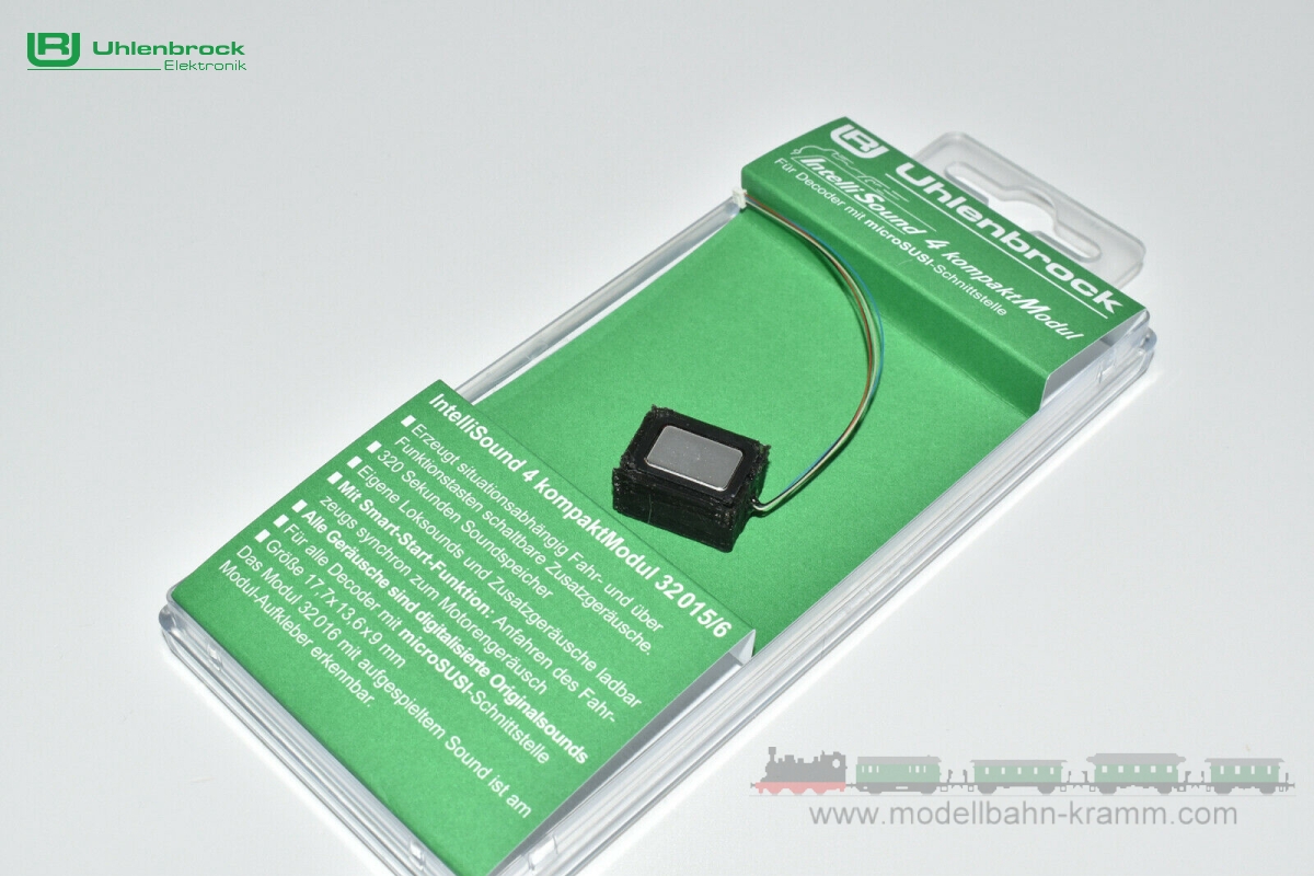 Uhlenbrock 32016, EAN 4033405320165: microSUSI Kompakt Soundmodul