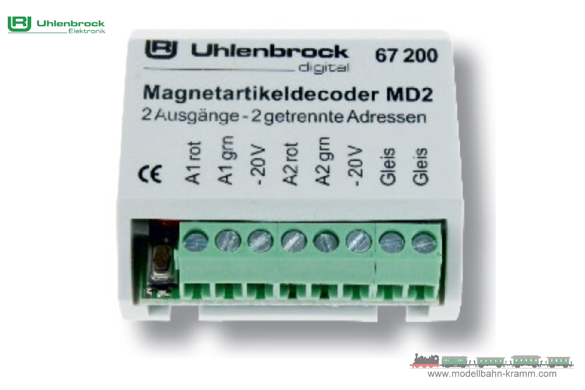 Uhlenbrock 67200, EAN 4033405672004: MD2-Magnetartikeldec.