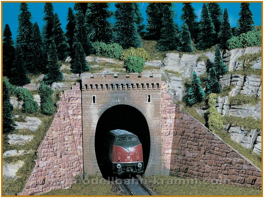 Vollmer 42501, EAN 4026602425016: H0 Tunnelportal, eingleisig, 2 Stück