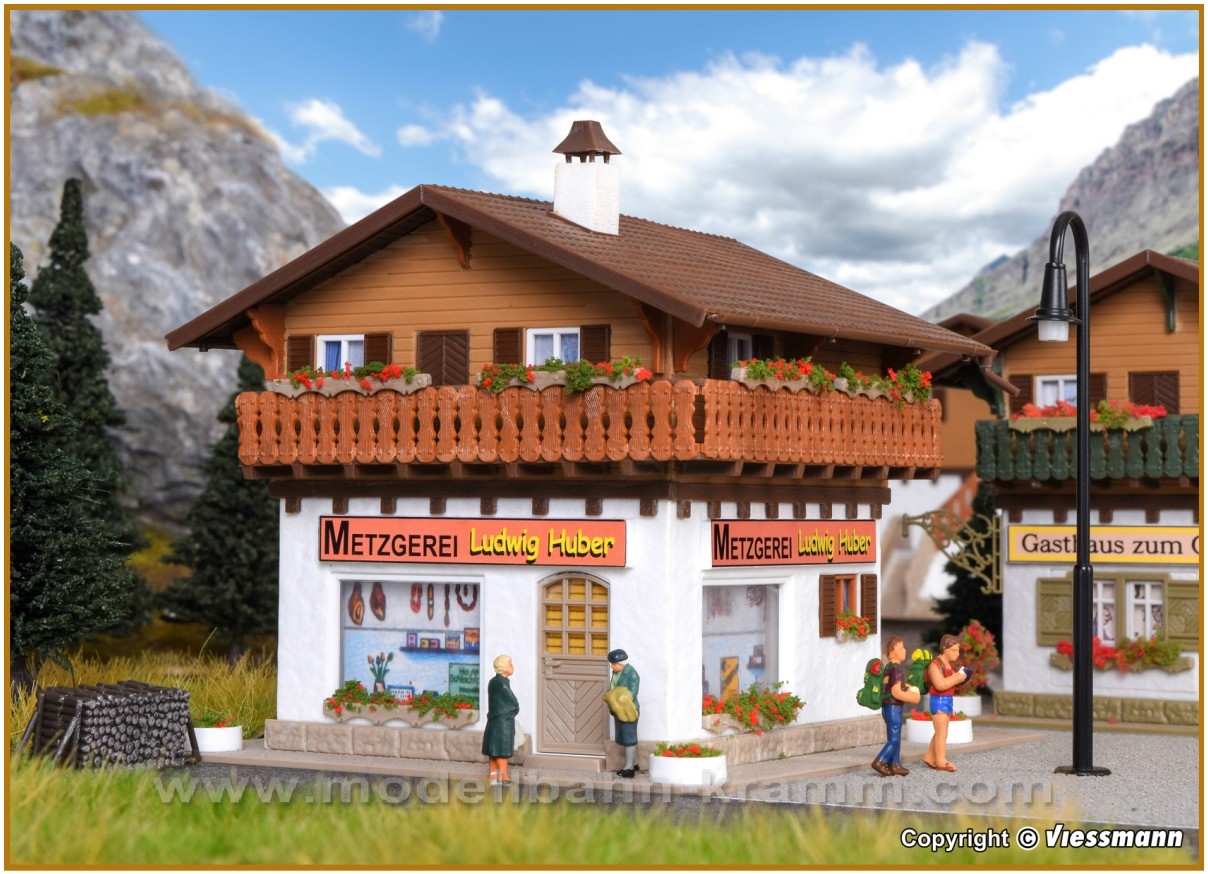 Vollmer 43836, EAN 4026602438368: H0 Metzgerei Huber