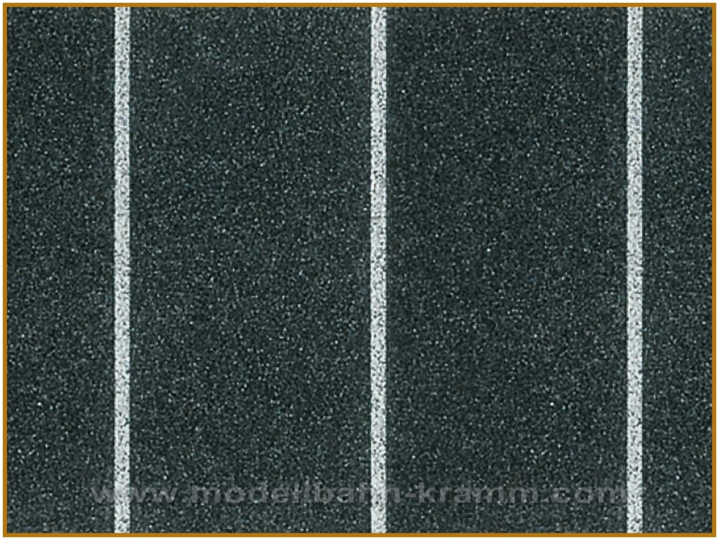 Vollmer 46014, EAN 4026602460147: H0 Parkplatz-Folie, gerade, 100 x 8 cm
