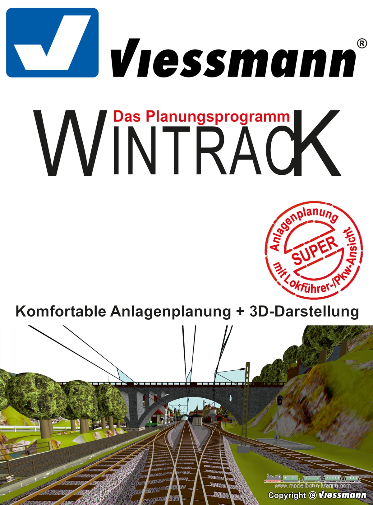 Viessmann 1007, EAN 4026602010076: WINTRACK 15.0 3D Update