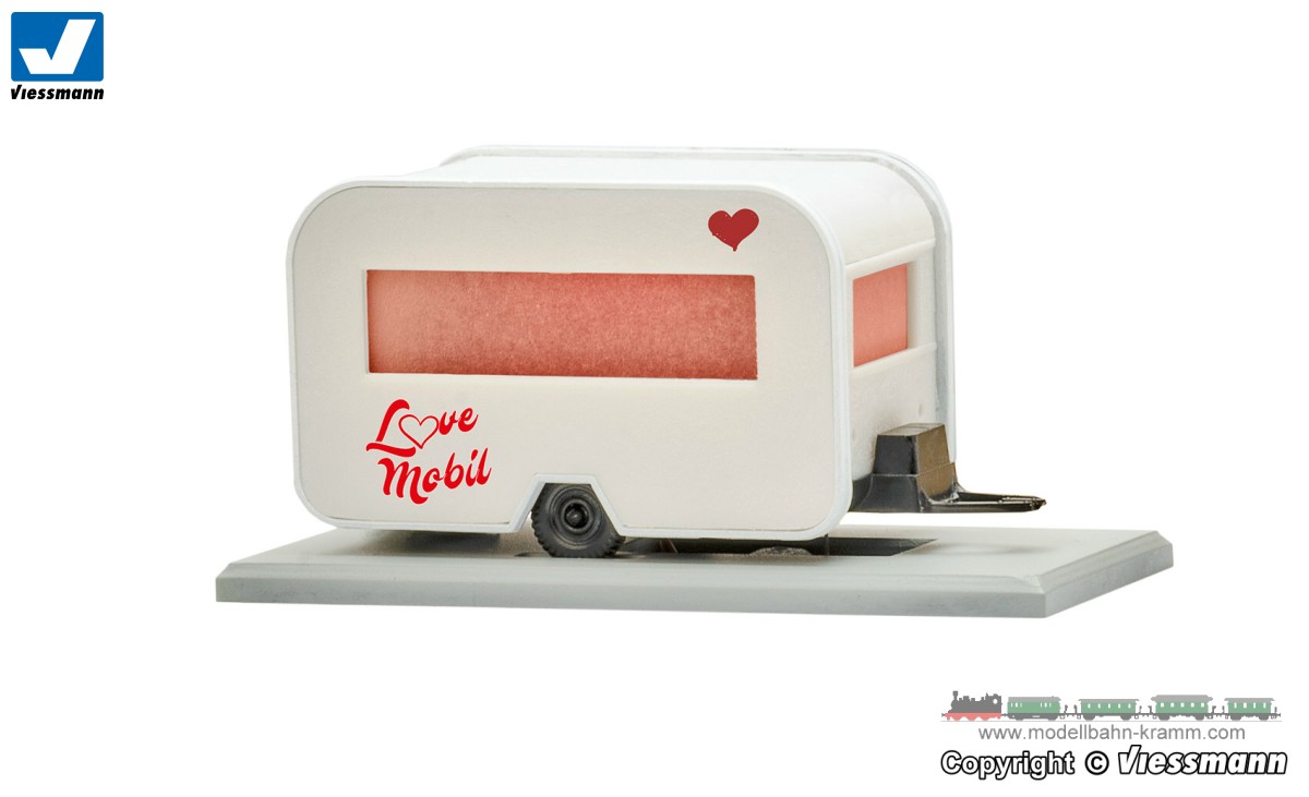 Viessmann 1290, EAN 4026602012902: H0 Love mobile with LED lighting, moving