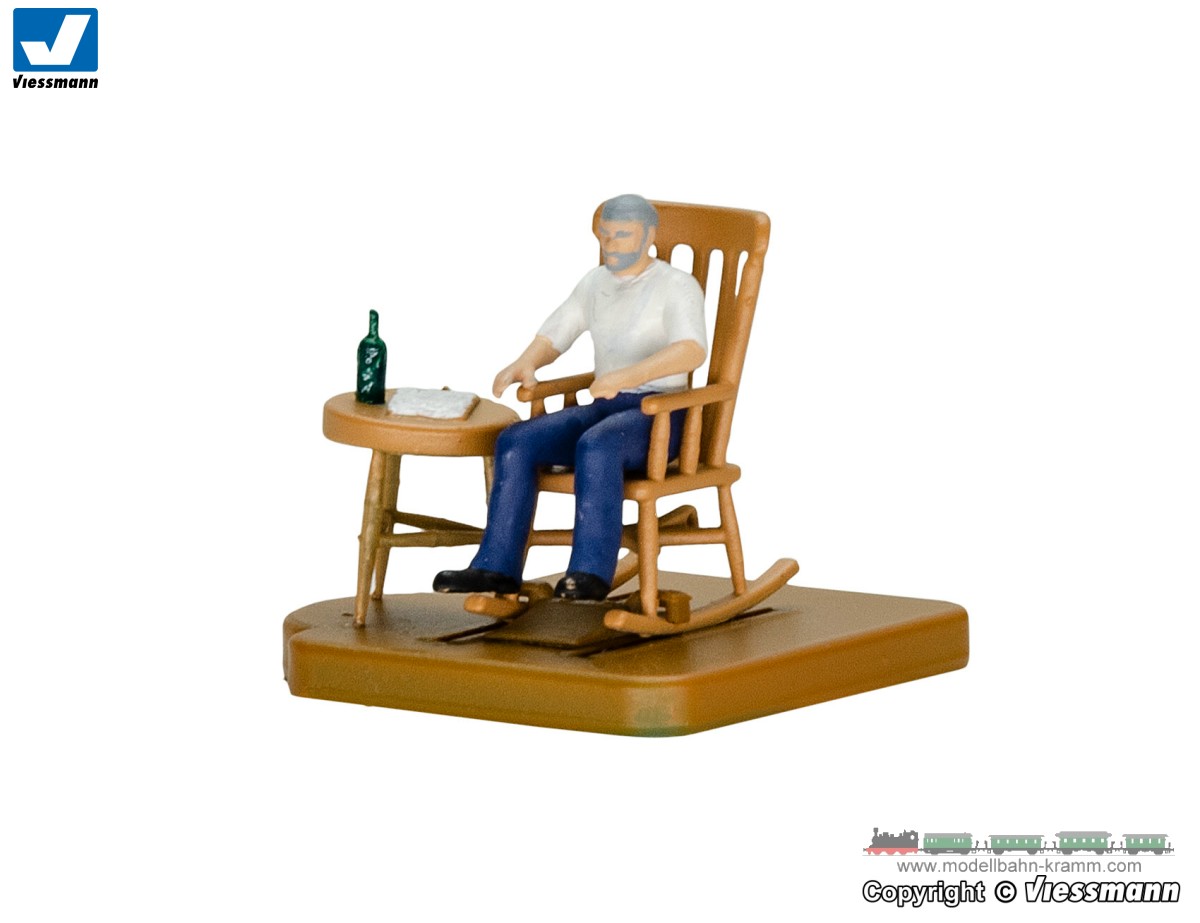Viessmann 1560, EAN 4026602015606: H0 Man in rocking chair, moving