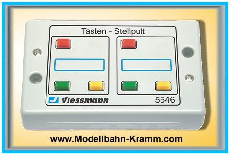 Viessmann 5546, EAN 4026602055466: Tasten-Stellpult 3-begriffig