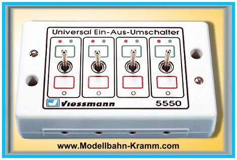 Viessmann 5550, EAN 4026602055503: Universal-Ein-Aus-Umschalter