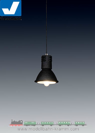 Viessmann 6086, EAN 4026602060866: H0 Hanging industrial lamp, LED warm-white