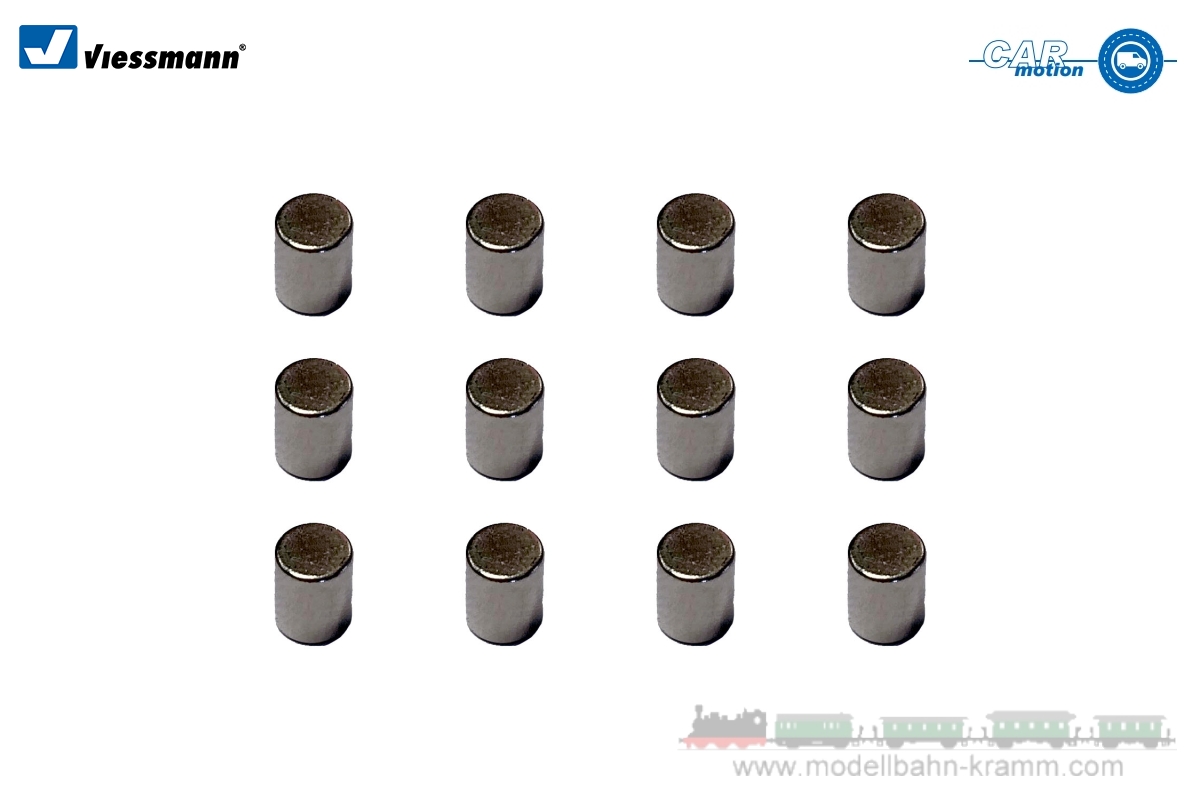 Viessmann 8431, EAN 4026602084312: Permanent magnets, 12 pieces