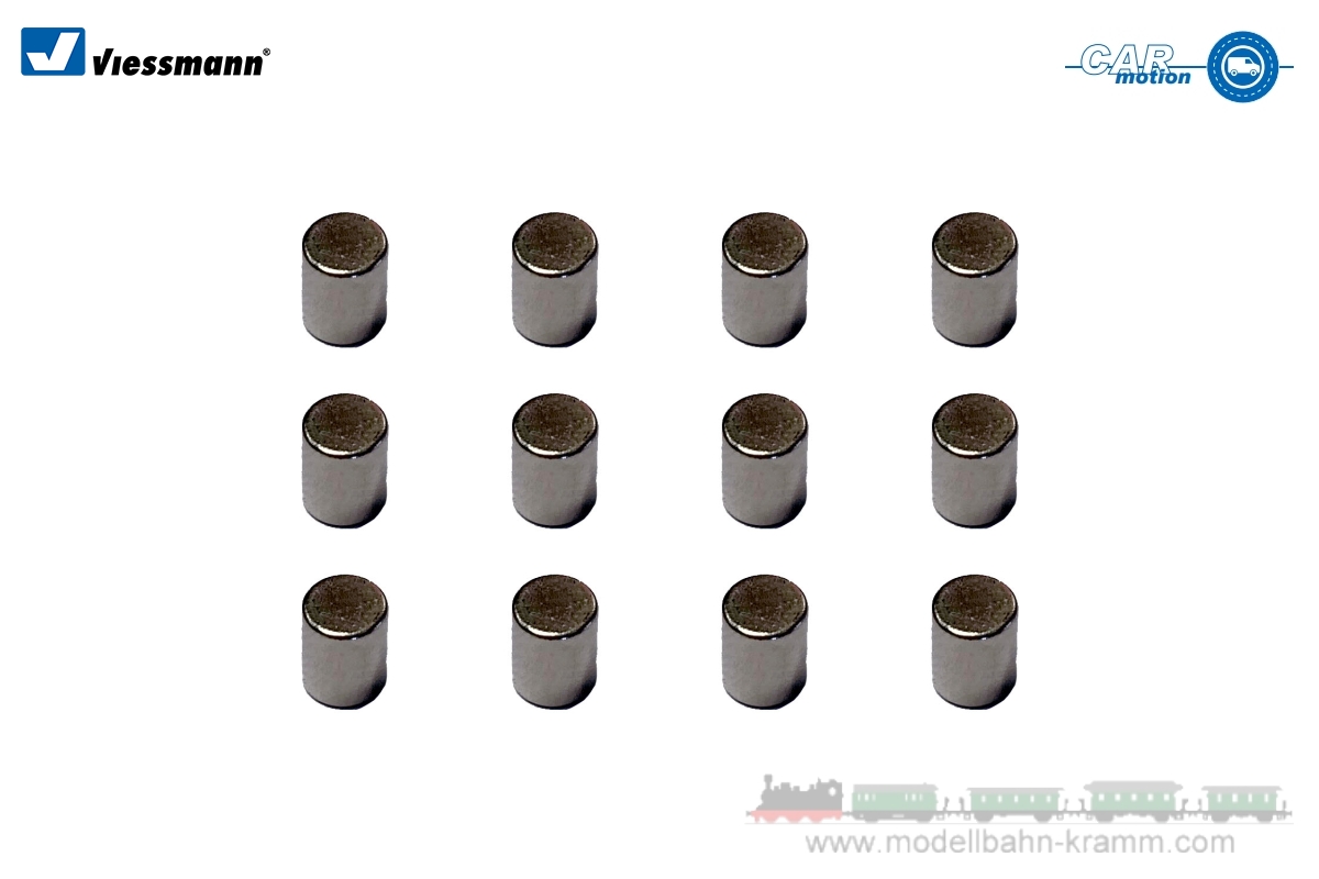 With a series of up to three magnets underneath th