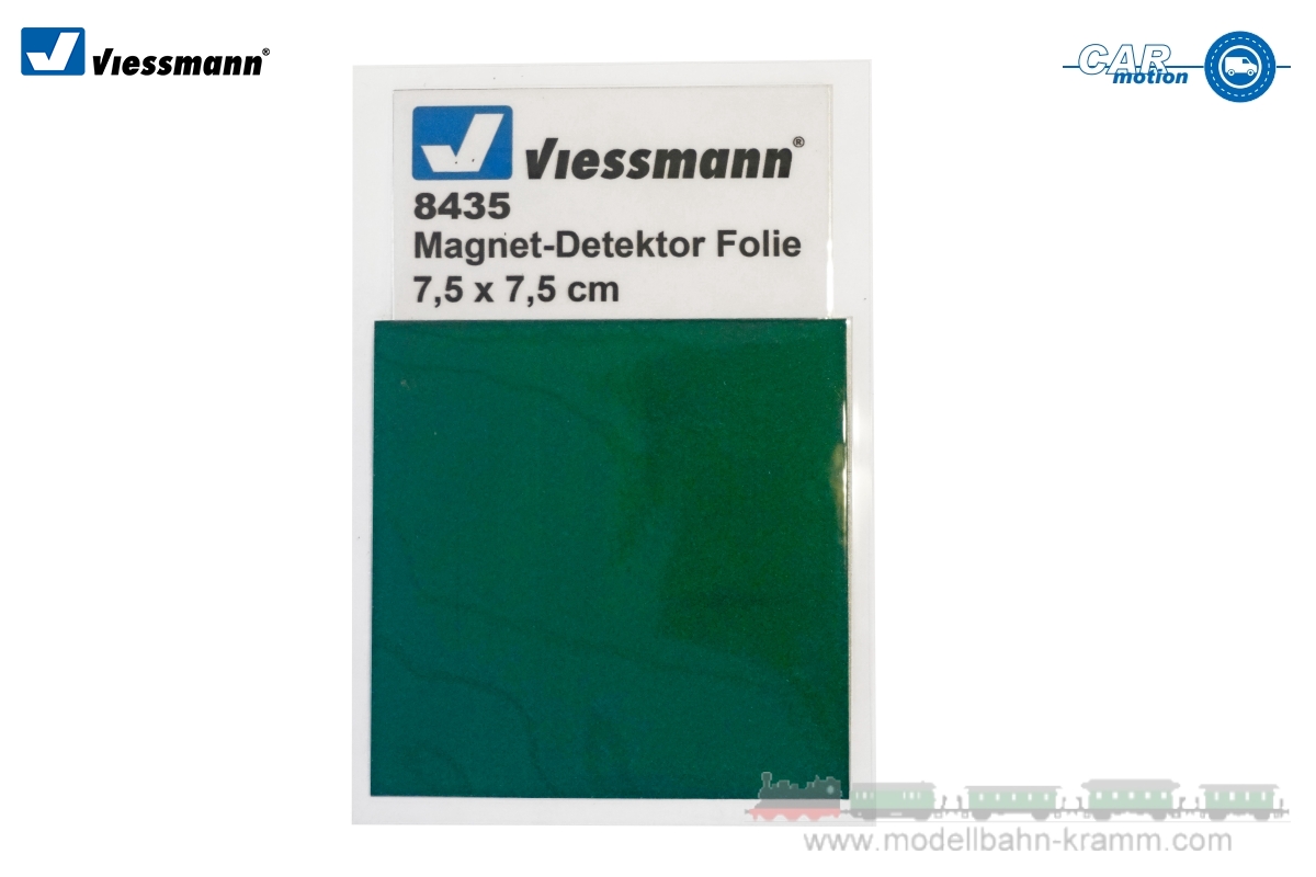 Viessmann 8435, EAN 4026602084350: Magnetic detector foilL 7.5 x W 7.5 cm