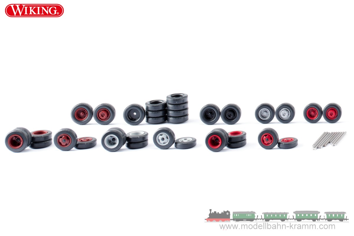 Wiking 001834, EAN 4006190018340: Zubehörpackung - Räder