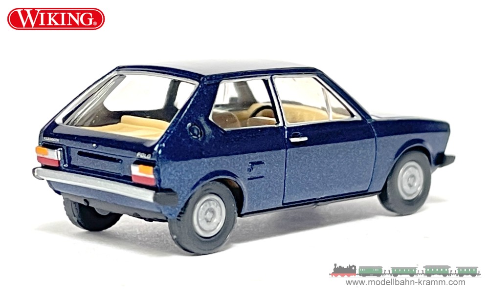 Wiking 003645, EAN 4006190036450: H0/1:87 VW Polo 1 - bahamablau metallic