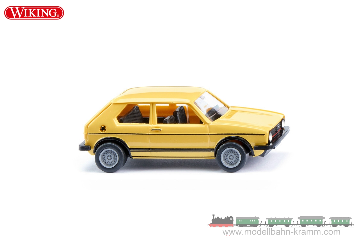 Wiking 004505, EAN 4006190045056: 1:87 VW Golf I GTI überbreit- lemongelb