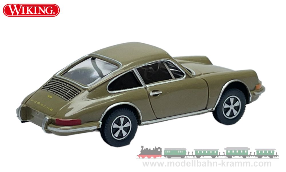 Wiking 016004, EAN 4006190160049: 1:87 Porsche 911 Coupe (Urmodell 1963-1973), khakigrau
