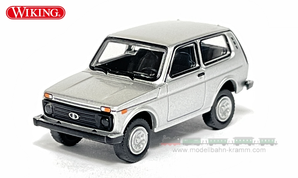 Wiking 020803, EAN 4006190208031: H0/1:87 Lada Niva - silber