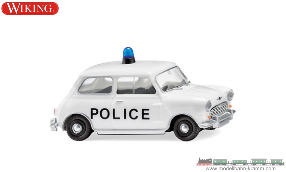 Wiking 022607, EAN 4006190226073: 1:87 Mini Morris Minor Police (GB)