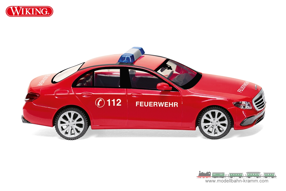 Wiking 022711, EAN 4006190227117: 1:87 Mercedes-Benz E-Klasse W213 Exclusive - Feuerwehr 112