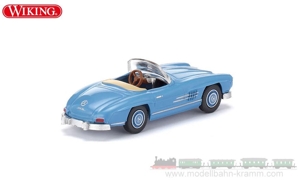 Wiking 023301, EAN 4006190233019: MB 300 SL Cabrio hellblau