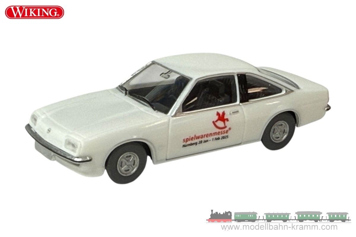Wiking 023450, EAN 2000075819451: Opel Manta B weiß Messe 2025