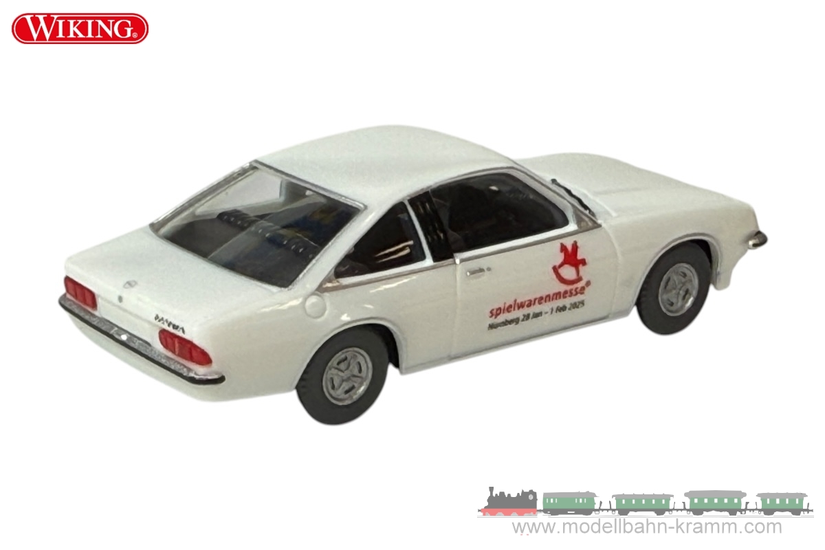Wiking 023450, EAN 2000075819451: Opel Manta B weiß Messe 2025