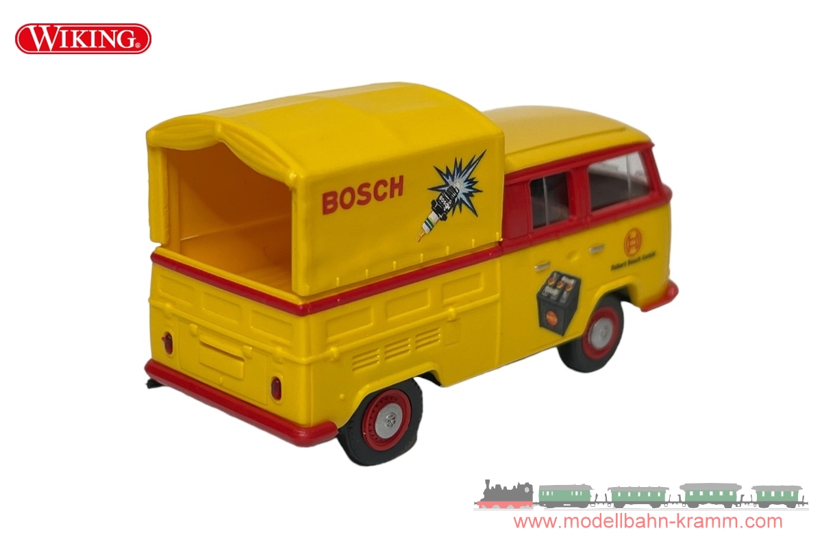 Wiking 031406, EAN 4006190314060: H0/1:87 VW T2 Doppelkabine Bosch