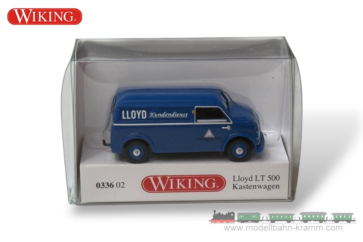 Wiking 033602, EAN 4006190336024: Lloyd LT500 Kasten Kd.Dienst