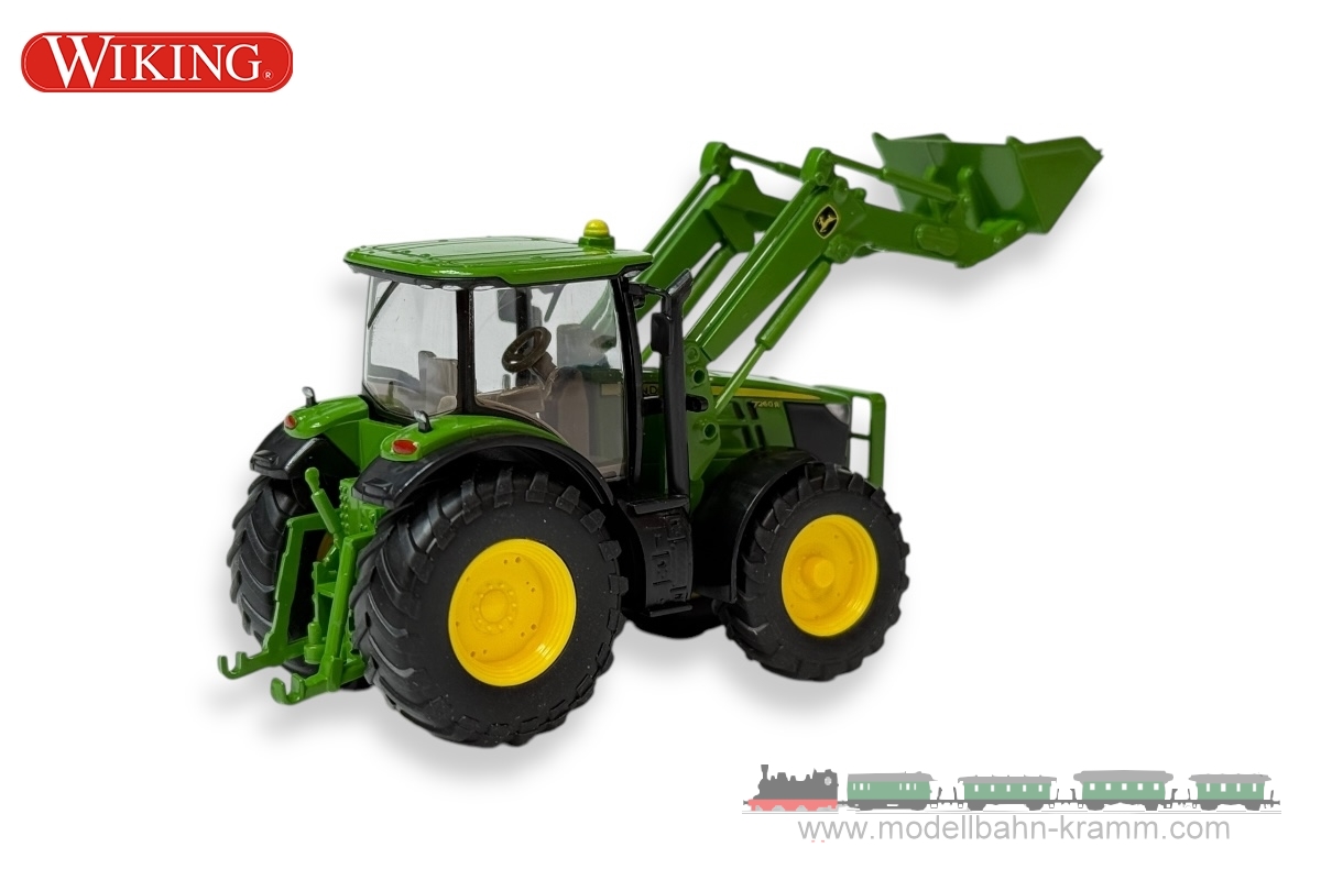 Wiking 035804, EAN 4006190358040: John Deere 7260R m.Frontlader