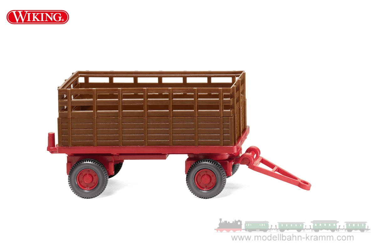Wiking 038404, EAN 4006190384049: 1:87 Agricultural trailer - fawn brown
