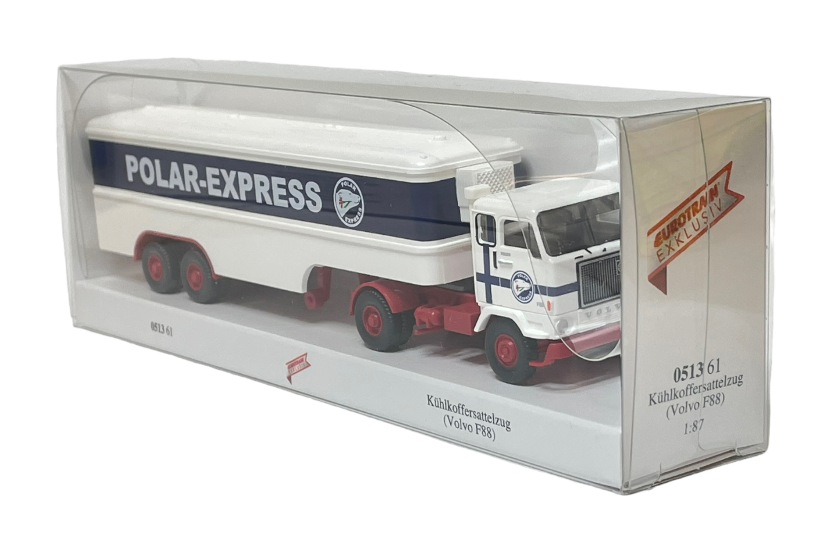 Wiking 051361, EAN 4006190513616: H0/1:87 Volvo F88 Polarexpress