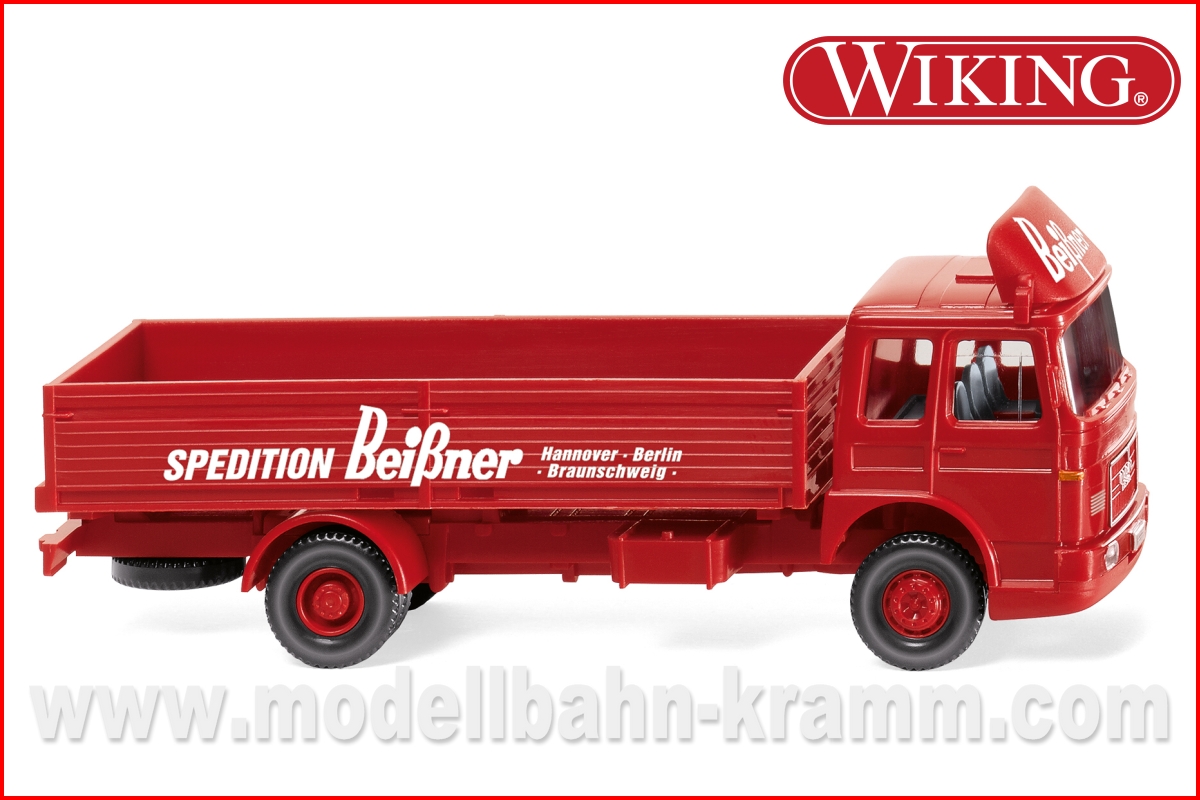 Wiking 051902, EAN 4006190519021: MAN WPr-LKW Sped.Beißner