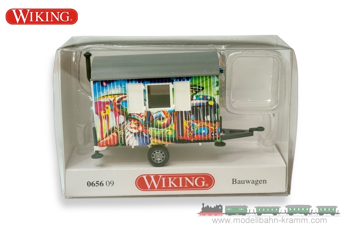 Wiking 065609, EAN 4006190656092: Bauwagen Graffiti-Optik