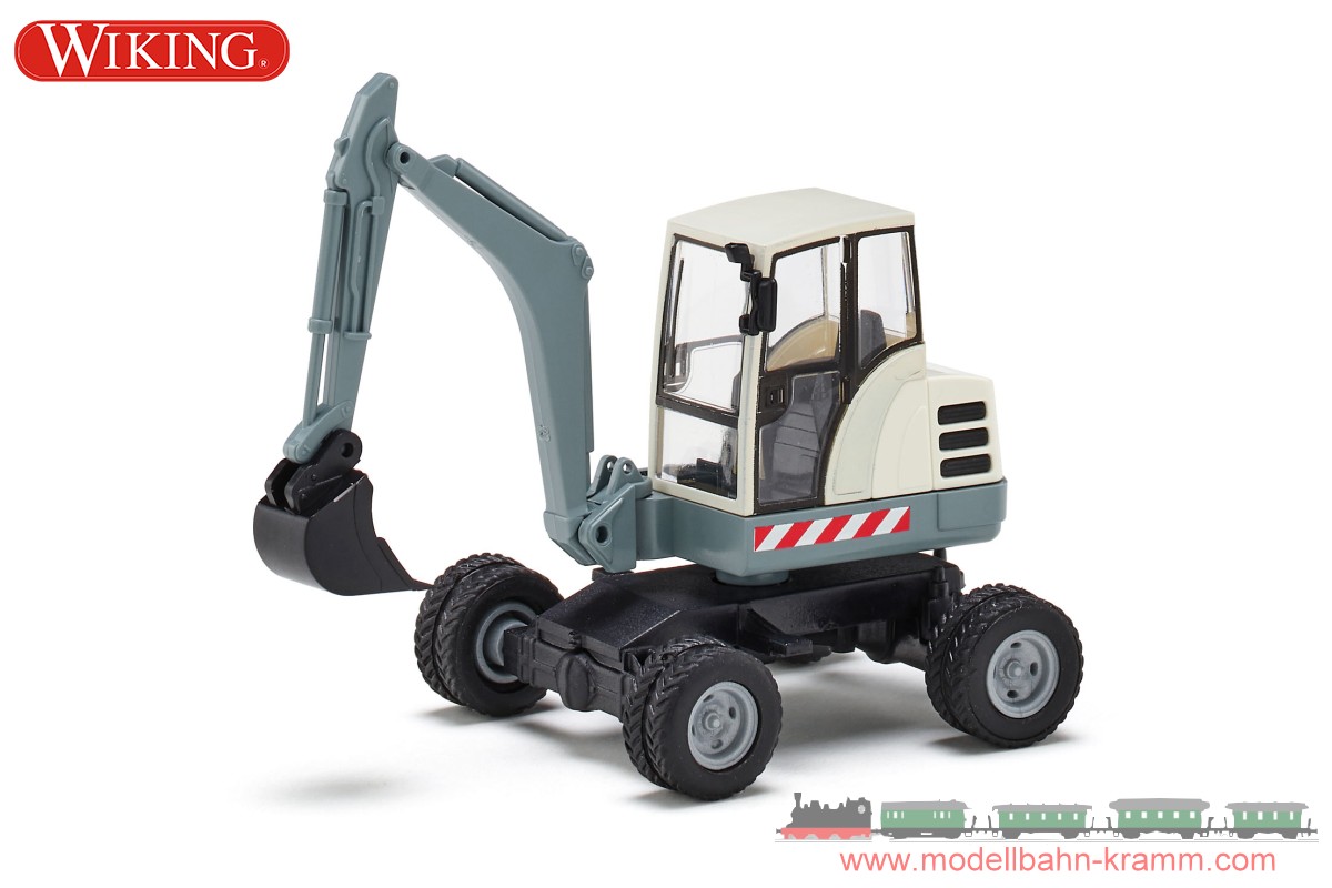 Wiking 065809, EAN 4006190658096: Mini-Bagger alpenblau