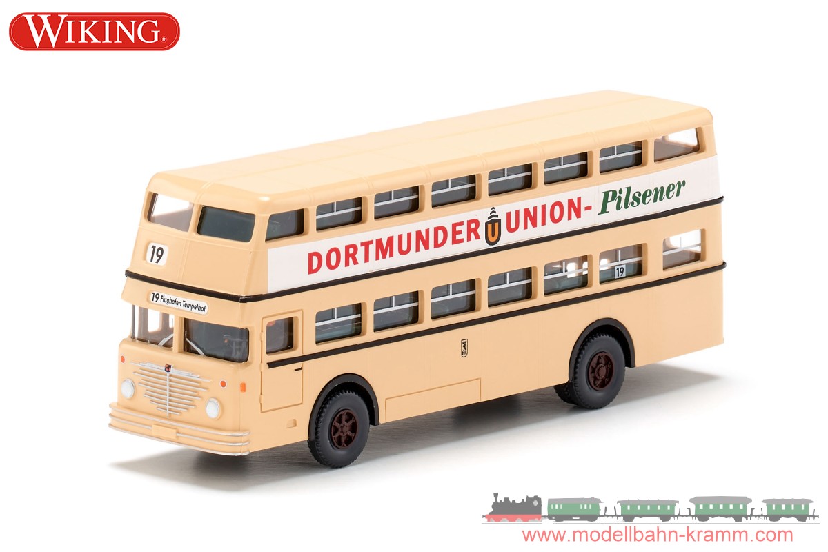 Wiking 072206, EAN 4006190722063: Büssing D2U DO Union