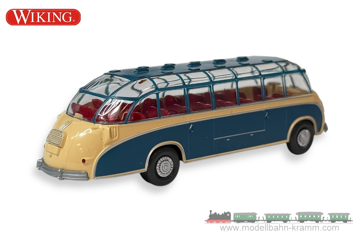 Wiking 073005, EAN 4006190730051: Setra S8 beige/blau