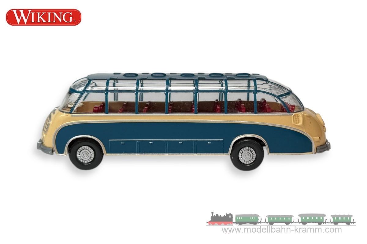 Wiking 073005, EAN 4006190730051: Setra S8 beige/blau