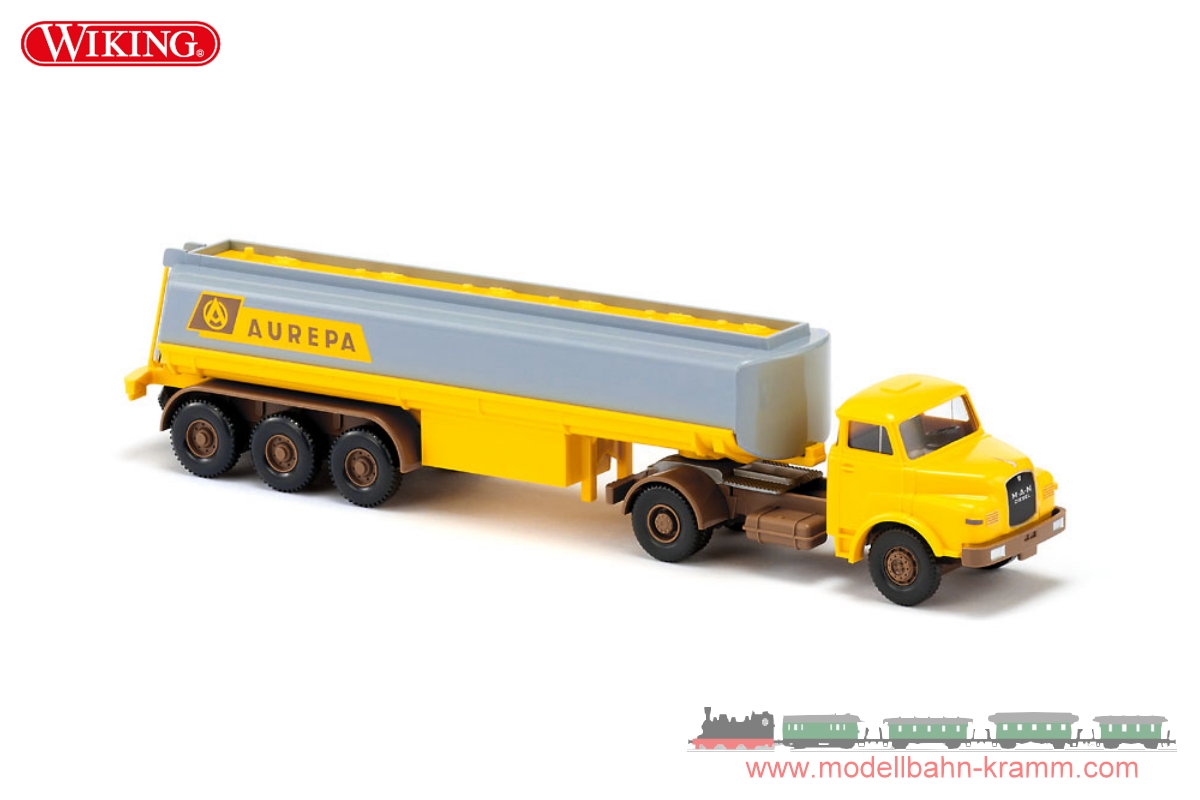 Wiking 078007, EAN 4006190780070: 1:87 MAN Tanksattezug -Aurepa-