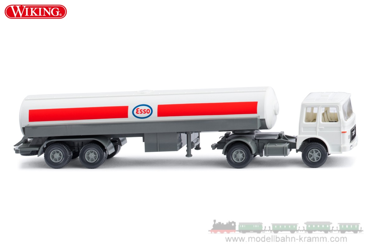 Wiking 080597, EAN 2000075728579: 1:87 MAN Tanksattelzug ESSO