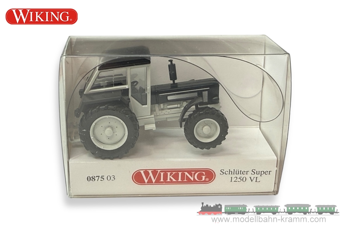 Wiking 087503, EAN 4006190875035: Schlüter Super 1250VL schwarz