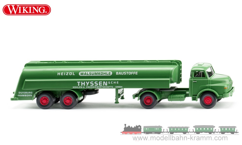Wiking 088246, EAN 4006190882460: MAN Tank-SZG Thyssen