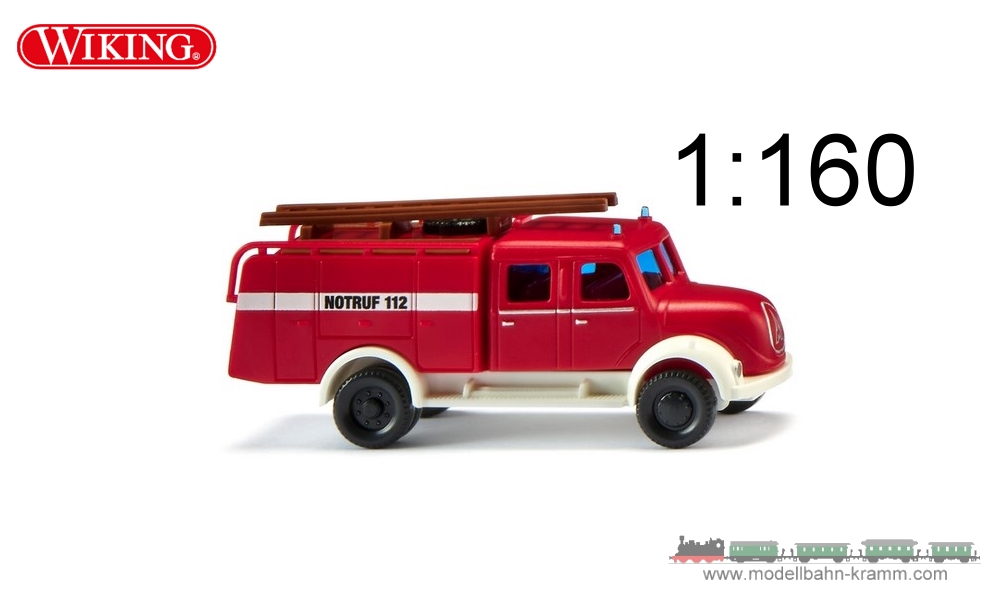 Wiking 096138, EAN 4006190961387: N/1:160 Magirus TLF 16 Feuerwehr