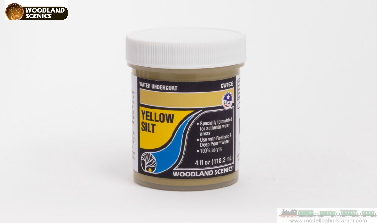 Woodland Scenics WCW4535, EAN 2000008728188: Wassergrundfarbe schlammgelb