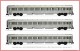 Arnold 4335, EAN 5055286683565: N Set Reisezuwagen DEV 3-teilig