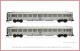 Arnold 4337, EAN 5055286683589: SNCF, 2-unit pack DEV Inox coaches, 2 x B10 coaches, period IV