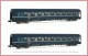 Arnold 4343, EAN 5055286683640: N Set Schlafwagen 2-teilig der SNCF